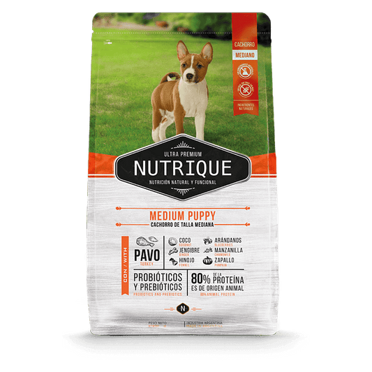 NUTRIQUE MEDIUM PUPPY 3 KG.